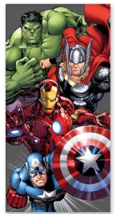AVENGERS Håndklæde - 70x140 cm - AVENGERS (110051) i gruppen HJEM, HUS & HAVE / Badværelse / Håndklæder hos TP E-commerce Nordic AB (D13826)