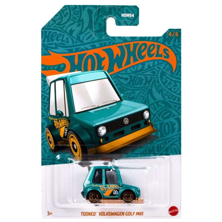 Hot Wheels 56 års jubilæumsudgave i grøn og kobberfarve - Golf MKI i gruppen LEGETØJ, BØRN & BABY / Legetøj / Legetøjsbiler hos TP E-commerce Nordic AB (D13837)
