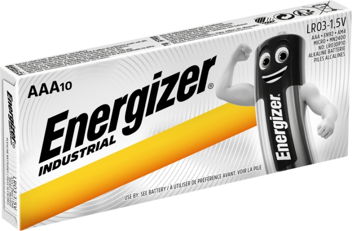 Energizer Industriel AAA 10-pak i gruppen HJEMMEELEKTRONIK / Batterier og opladere / Batterier hos TP E-commerce Nordic AB (D13869)