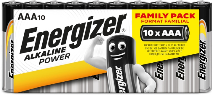 Energizer Power AAA 10-pak bakke i gruppen HJEMMEELEKTRONIK / Batterier og opladere / Batterier hos TP E-commerce Nordic AB (D13870)