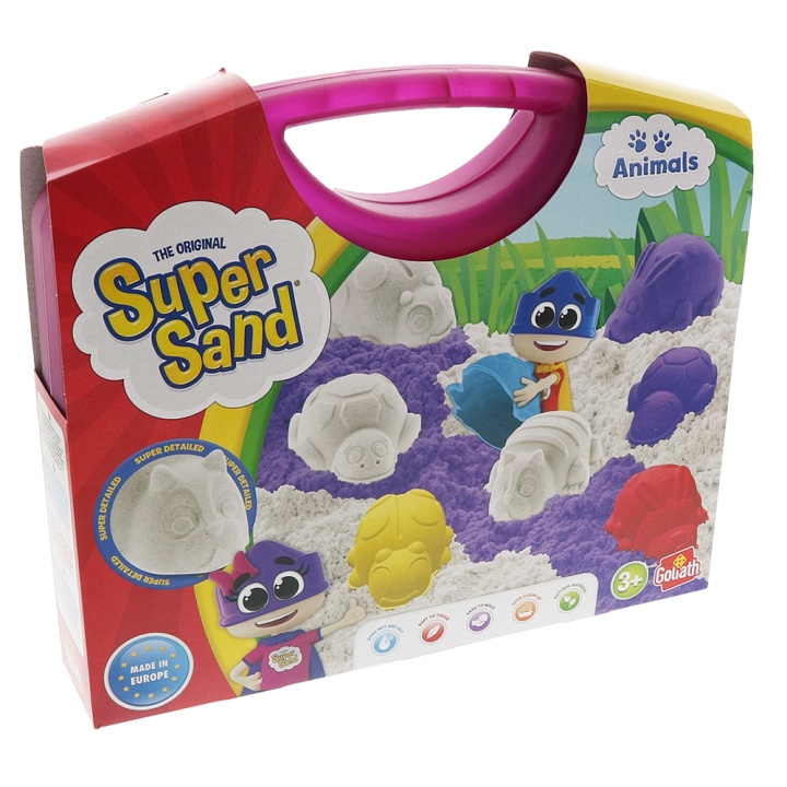 Goliath Super Sand - Etui til dyr (GO18371) i gruppen LEGETØJ, BØRN & BABY / Legetøj / Eksperiment og gør det selv hos TP E-commerce Nordic AB (D13879)
