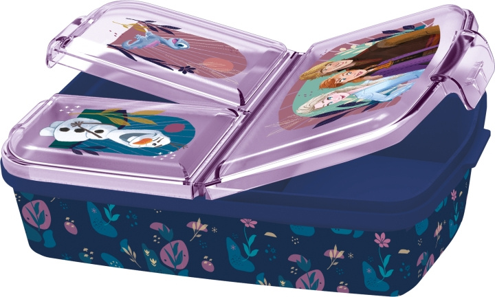 Disney Frozen Stor - Sandwichboks med flere rum - Frozen(088808735-74220) i gruppen LEGETØJ, BØRN & BABY / Mad & Drikke / Børnebestik og tallerkener hos TP E-commerce Nordic AB (D13907)