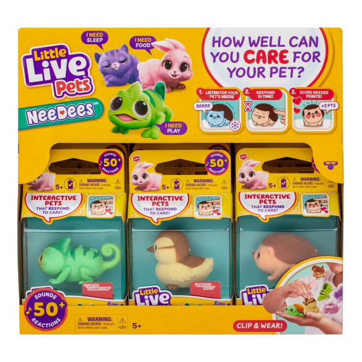 Little Live Pets Needees Assorteret (26654) i gruppen LEGETØJ, BØRN & BABY / Legetøj / Figurer, miniaturer og tilbehør hos TP E-commerce Nordic AB (D14020)