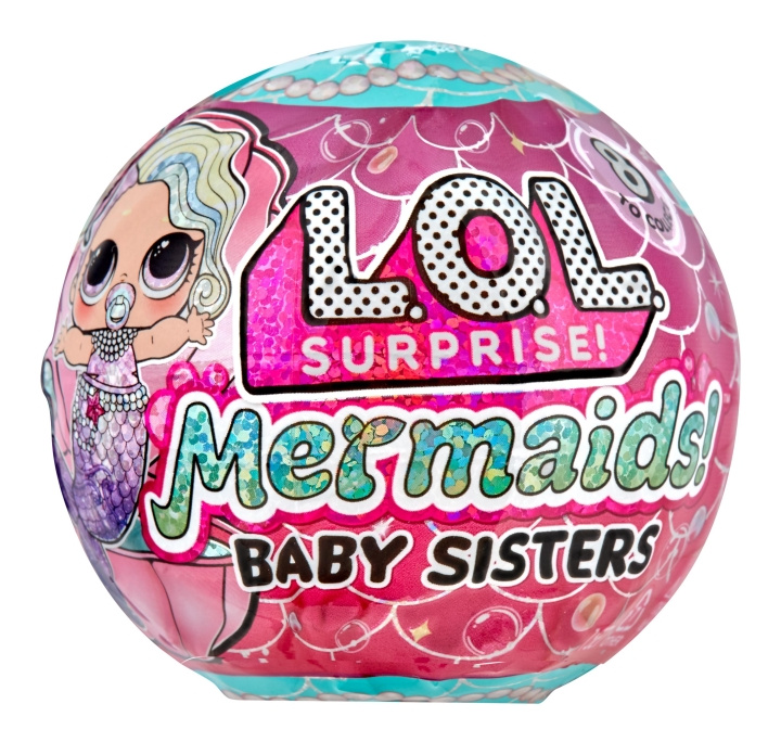 L.O.L. Surprise! Overraskelse! - Havfruer! Baby Sisters Asst PDQ (515760) i gruppen LEGETØJ, BØRN & BABY / Legetøj / Docks og tilbehør hos TP E-commerce Nordic AB (D14042)