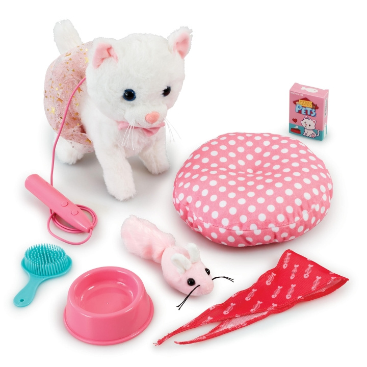 Happy Pets Walk Along Cat Deluxe (31511151) i gruppen LEGETØJ, BØRN & BABY / Babyleg (0-3 år) / Tøjdyr hos TP E-commerce Nordic AB (D14162)