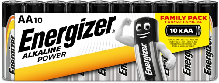 Energizer Power AA 10-pak bakke i gruppen HJEMMEELEKTRONIK / Batterier og opladere / Batterier / AA hos TP E-commerce Nordic AB (D14180)