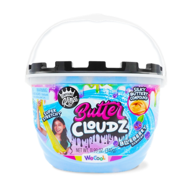 Compound Kings - Butter Cloudz (sort låg), 340 g, parfumeret (40301) i gruppen LEGETØJ, BØRN & BABY / Legetøj / Eksperiment og gør det selv hos TP E-commerce Nordic AB (D14230)