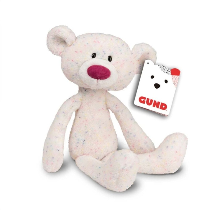 Gund Tandstikkerbamse Konfetti 38 cm (6061452) i gruppen LEGETØJ, BØRN & BABY / Babyleg (0-3 år) / Tøjdyr hos TP E-commerce Nordic AB (D14280)
