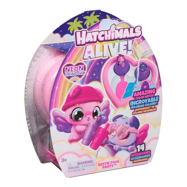 Hatchimals Alive Bestie Pool Party - (6072786) i gruppen LEGETØJ, BØRN & BABY / Legetøj / Legetøj hos TP E-commerce Nordic AB (D14291)