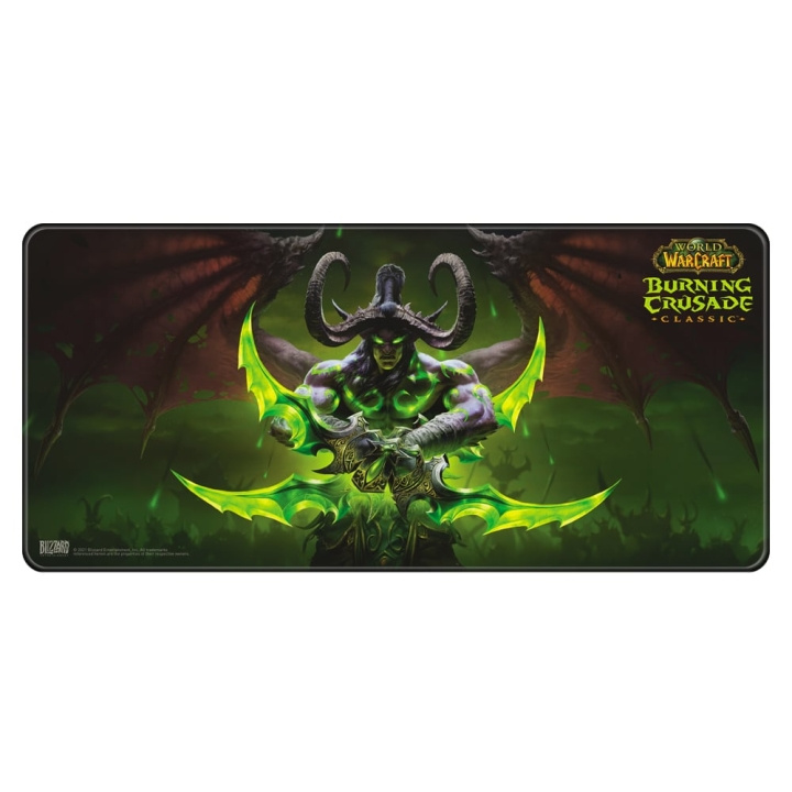 Blizzard World of WarCraft XL musemåtte - Illidan i gruppen COMPUTERTILBEHØR / GAMING / Musemåtter hos TP E-commerce Nordic AB (D14296)