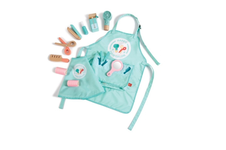 Hape Frisørsalon-sæt (87-3060) i gruppen LEGETØJ, BØRN & BABY / Legetøj / Lille hjem & rollespil hos TP E-commerce Nordic AB (D14308)