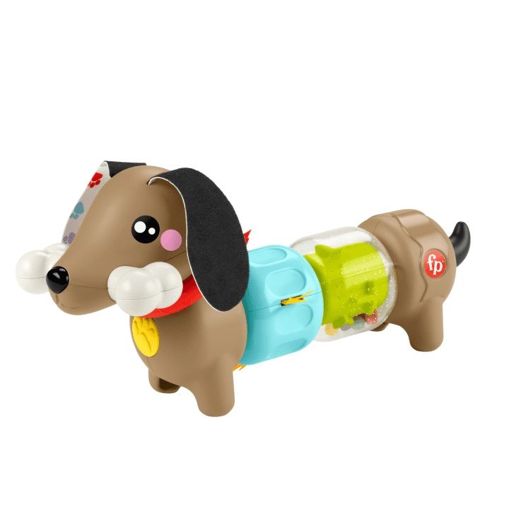 Fisher-Price Fisher Price Infant - Click and Spin Activity Pup (HTW91) i gruppen LEGETØJ, BØRN & BABY / Babyleg (0-3 år) / Aktivitetslegetøj hos TP E-commerce Nordic AB (D14326)