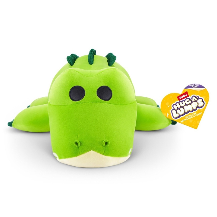 HUG-A-LUMPS Hug A Lumps - S1,Bulk - Grøn krokodille i gruppen LEGETØJ, BØRN & BABY / Babyleg (0-3 år) / Tøjdyr hos TP E-commerce Nordic AB (D14328)
