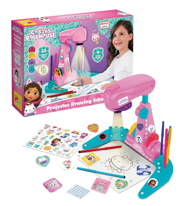 Gabby\'s Dollhouse Projektor-sæt (31489) i gruppen LEGETØJ, BØRN & BABY / Legetøj / Eksperiment og gør det selv hos TP E-commerce Nordic AB (D14424)