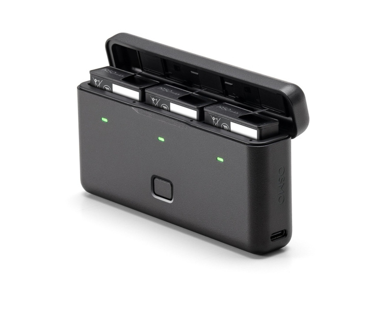 DJI Osmo Action multifunktionel batterikasse 2 i gruppen LEGETØJ, BØRN & BABY / Radiostyrede / Droner hos TP E-commerce Nordic AB (D14426)