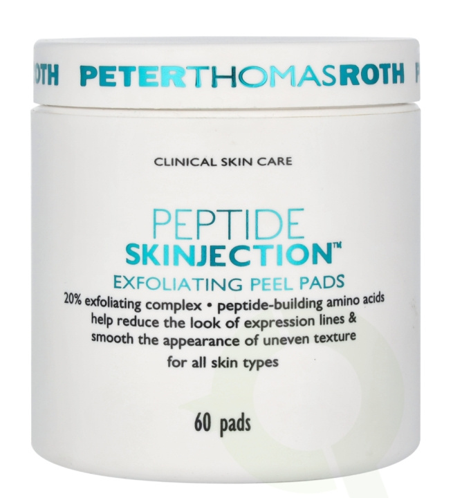 P.T. Roth Peptide Skinjection Peel Pads 60 piece 60 Pcs i gruppen SKØNHED & HELSE / Hudpleje / Ansigt / Scrub / Peeling hos TP E-commerce Nordic AB (D14561)