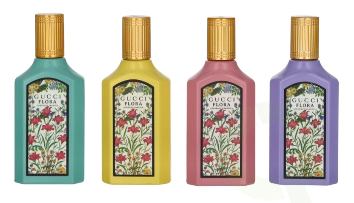 Gucci Flora Miniature Giftset 20 ml 4x5ml - Edp Spray i gruppen SKØNHED & HELSE / Gaveæske / Gaveæske til hende hos TP E-commerce Nordic AB (D14720)
