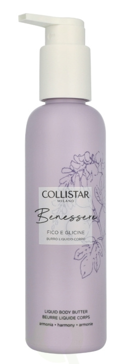 Collistar Benessere Fig And Wisteria Liquid Body Butter 200 ml i gruppen SKØNHED & HELSE / Hudpleje / Kropspleje / Body lotion hos TP E-commerce Nordic AB (D14798)