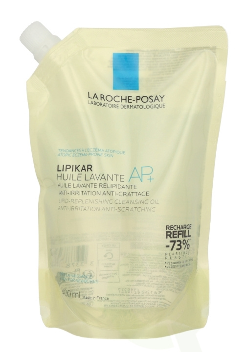 La Roche LRP Lipikar AP+ Lipid-Replenishing Cleans. Oil - Refill 400 ml i gruppen SKØNHED & HELSE / Hudpleje / Kropspleje / Bad & brusecreme hos TP E-commerce Nordic AB (D14824)