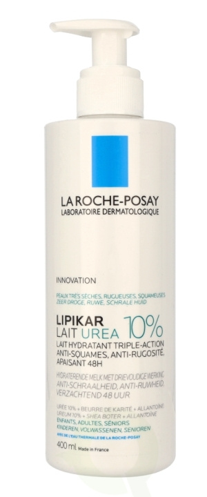 La Roche LRP Lipikar Lait Urea 10% Triple-Action Lotion 400 ml i gruppen SKØNHED & HELSE / Hudpleje / Kropspleje / Body lotion hos TP E-commerce Nordic AB (D14834)