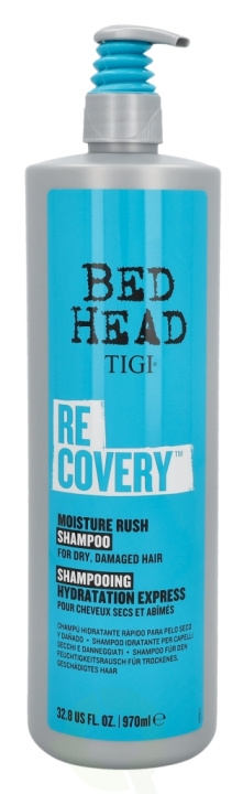 TIGI Bh Recovery Moisture Rush Shampoo 970 ml For Dry, Damaged Hair i gruppen SKØNHED & HELSE / Hår og styling / Hårpleje / Shampoo hos TP E-commerce Nordic AB (D14838)