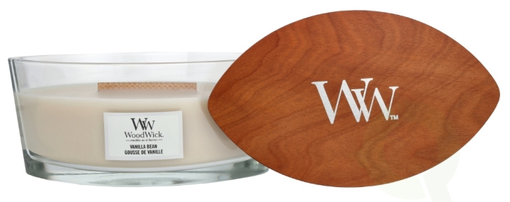 WoodWick Vanilla Bean Candle 454 g i gruppen SKØNHED & HELSE / Duft & Parfume / Øvrig duft / Duftlys hos TP E-commerce Nordic AB (D14839)