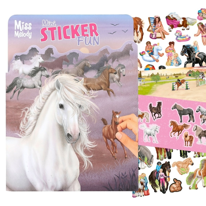 Miss Melody Mini Sticker-Fun (0412465) i gruppen LEGETØJ, BØRN & BABY / Legetøj / Hobbyartikler hos TP E-commerce Nordic AB (D14911)
