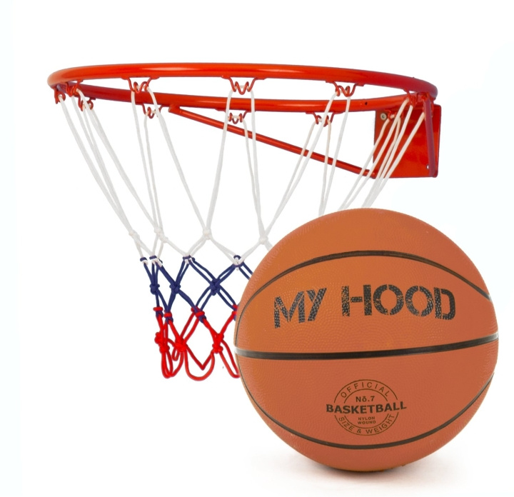 My Hood Basketballring inkl. bold (304001) i gruppen LEGETØJ, BØRN & BABY / Udeleg & Sport / Sport og spil hos TP E-commerce Nordic AB (D14924)