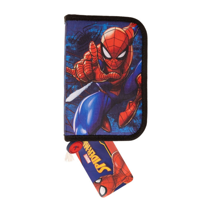 Spider-Man Kids Licensing - Fyldt enkelt penalhus - Spider-Man (017808308) i gruppen SPORT, FRITID & HOBBY / Hobby / Mal & Tegn / Kuglepenne, Farveblyanter & Tuschpenne hos TP E-commerce Nordic AB (D14949)