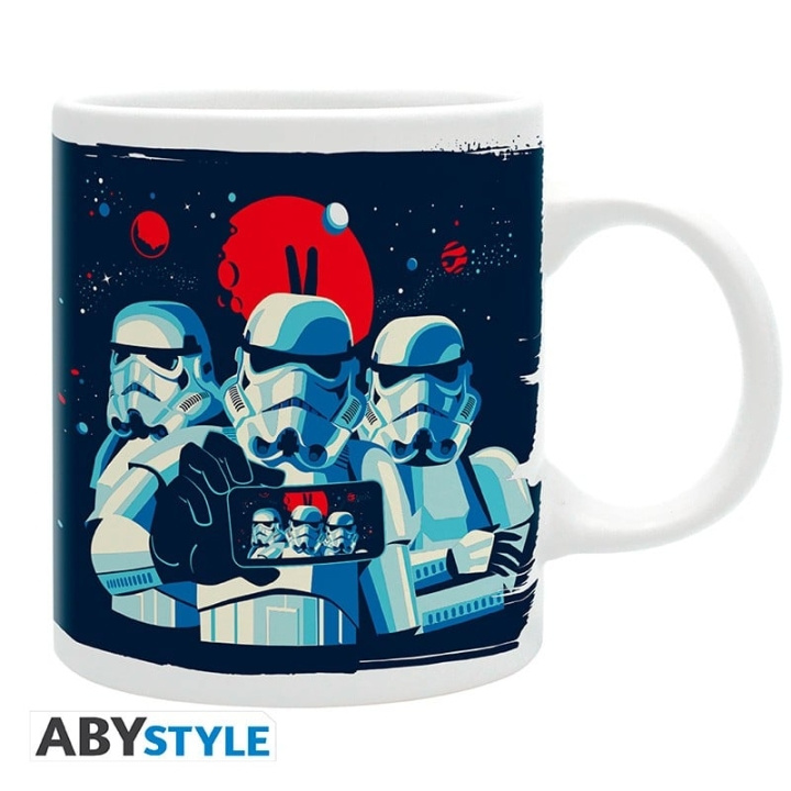 ORIGINAL STORMTROOPER - Krus - 320 ml - Selfie - subli - æske x2 i gruppen SPORT, FRITID & HOBBY / Sjove gadgets / Krus hos TP E-commerce Nordic AB (D14950)