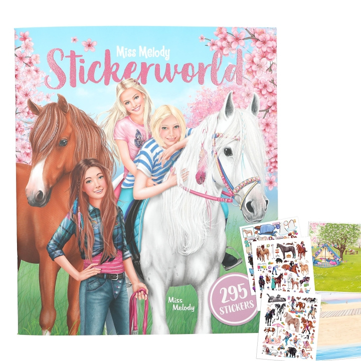 Miss Melody Klistermærkeverden ( 0413028 ) i gruppen LEGETØJ, BØRN & BABY / Legetøj / Hobbyartikler hos TP E-commerce Nordic AB (D14983)