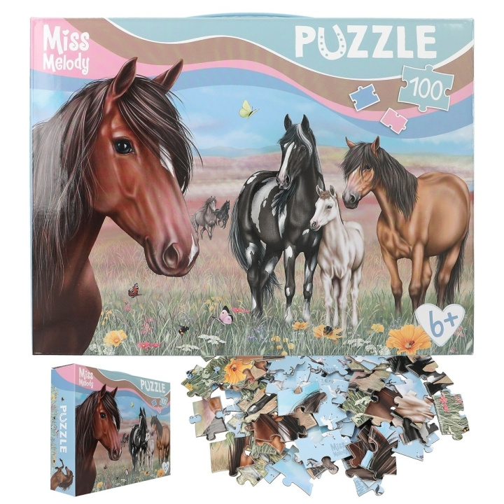 Miss Melody Puslespil med 100 brikker ( 0413205 ) i gruppen SPORT, FRITID & HOBBY / Hobby / Puslespil hos TP E-commerce Nordic AB (D15006)