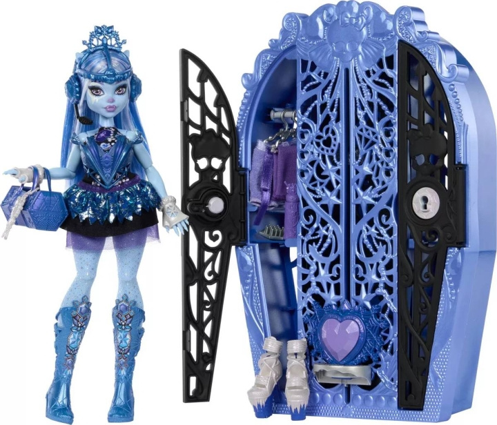 Monster High Skulltimate serie 4 - Abbey (HXH87) i gruppen LEGETØJ, BØRN & BABY / Legetøj / Docks og tilbehør hos TP E-commerce Nordic AB (D15055)
