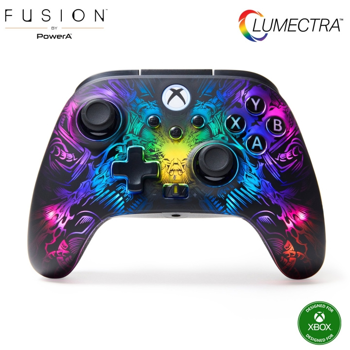 PowerA Fusion Pro trådløs controller med Lumectra (Xbox Series X - S) i gruppen HJEMMEELEKTRONIK / Spilkonsoller og tilbehør / Xbox Series X hos TP E-commerce Nordic AB (D15075)