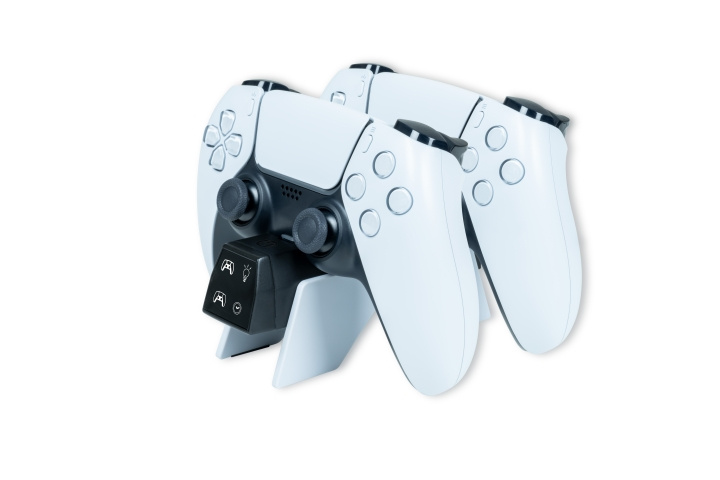 NACON Controller USB dobbelt oplader V4 PS5 i gruppen HJEMMEELEKTRONIK / Spilkonsoller og tilbehør / Sony PlayStation 5 hos TP E-commerce Nordic AB (D15120)