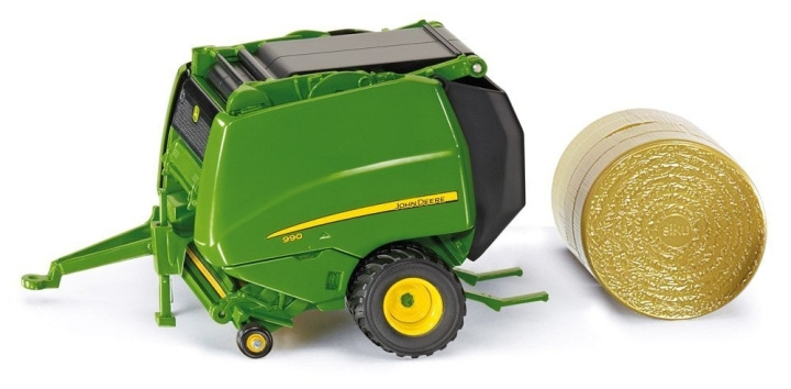 SIKU 1:32 John Deere rundballepresser (313-2465) i gruppen LEGETØJ, BØRN & BABY / Legetøj / Legetøjsbiler hos TP E-commerce Nordic AB (D15130)