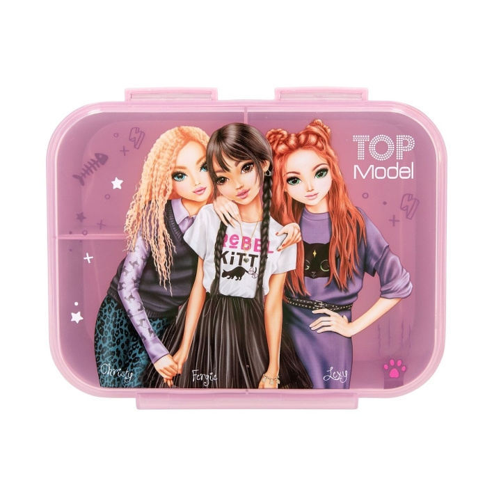 TOPModel Madkasse - REBEL KITTY i gruppen LEGETØJ, BØRN & BABY / Mad & Drikke / Børnebestik og tallerkener hos TP E-commerce Nordic AB (D15145)