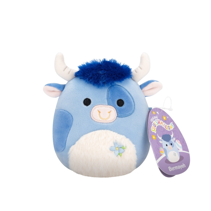 Squishmallows Forår 19 cm - Bermayeh Bull i gruppen LEGETØJ, BØRN & BABY / Babyleg (0-3 år) / Tøjdyr hos TP E-commerce Nordic AB (D15186)