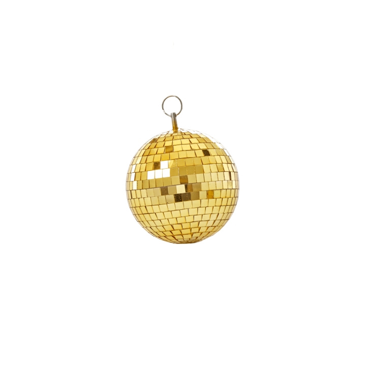 RICE Diskokugle i guld - 15 cm i gruppen SPORT, FRITID & HOBBY / Sjove gadgets / Sjove gadgets hos TP E-commerce Nordic AB (D15191)