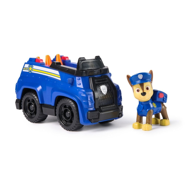 Paw Patrol Grundlæggende køretøj 2.0 - Chase (6071210) i gruppen LEGETØJ, BØRN & BABY / Legetøj / Legetøjsbiler hos TP E-commerce Nordic AB (D15213)