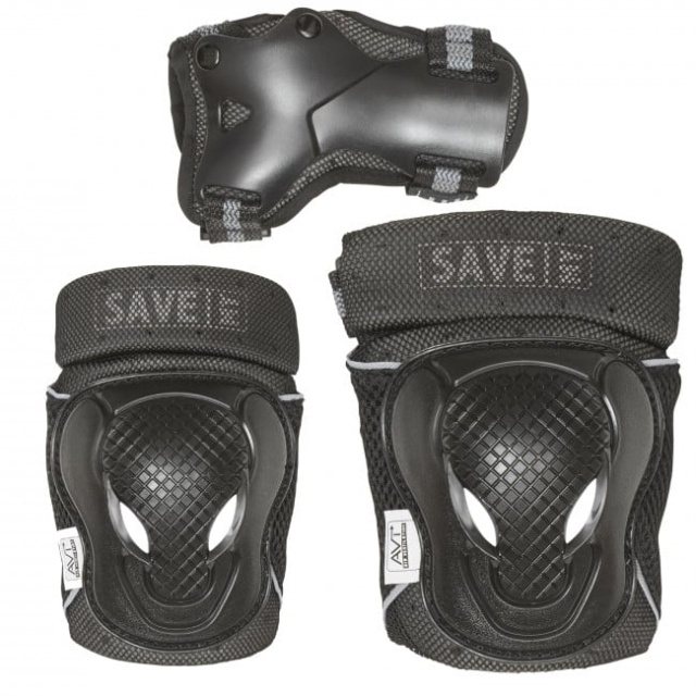 Save my Bones Sikkerhedssæt - Sort M (401020-m) i gruppen SPORT, FRITID & HOBBY / Sportsudstyr / Cykel tilbehør / Øvrigt cykel tilbehør hos TP E-commerce Nordic AB (D15246)