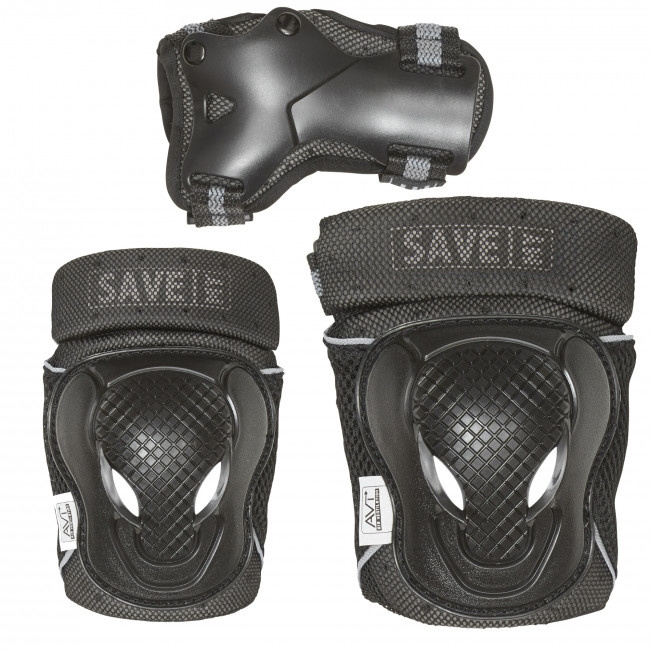 Save my Bones Sikkerhedssæt - Sort L (401020-l) i gruppen SPORT, FRITID & HOBBY / Sportsudstyr / Cykel tilbehør / Øvrigt cykel tilbehør hos TP E-commerce Nordic AB (D15247)