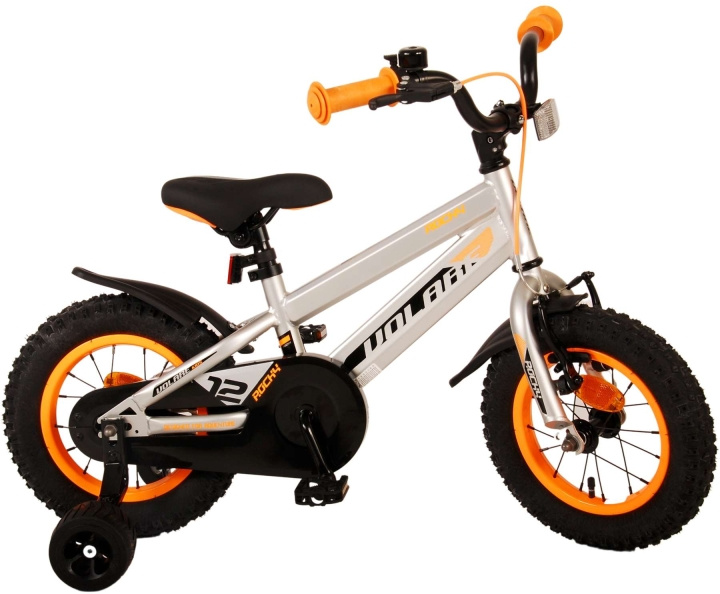 Volare Børnecykel 12 - Rocky Grey (21133) i gruppen LEGETØJ, BØRN & BABY / Udeleg & Sport / Cykler og scootere hos TP E-commerce Nordic AB (D15277)