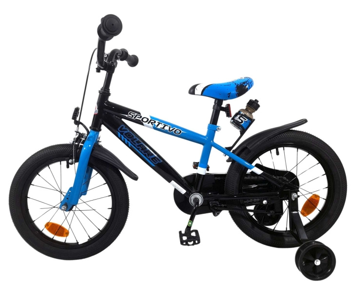 Volare Børnecykel 14 - blå/sort (31476) i gruppen LEGETØJ, BØRN & BABY / Udeleg & Sport / Cykler og scootere hos TP E-commerce Nordic AB (D15281)