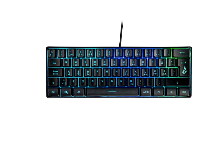 SureFire KingPin X1 60% Gaming RGB-tastatur QWERTY (Nor i gruppen COMPUTERTILBEHØR / GAMING / Tastatur hos TP E-commerce Nordic AB (D15318)