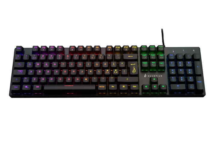 SureFire KingPin M2 Mech. Gaming RGB-tastatur QWERTY Nordic i gruppen COMPUTERTILBEHØR / GAMING / Tastatur hos TP E-commerce Nordic AB (D15320)