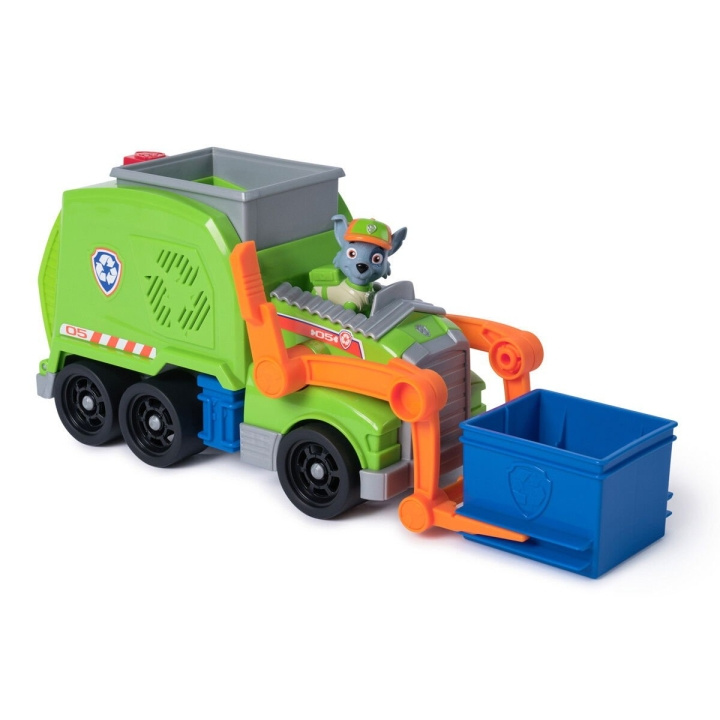 Paw Patrol Rocky Crush N\' Roll genbrugslastbil - (6071248) i gruppen LEGETØJ, BØRN & BABY / Legetøj / Legetøjsbiler hos TP E-commerce Nordic AB (D15327)