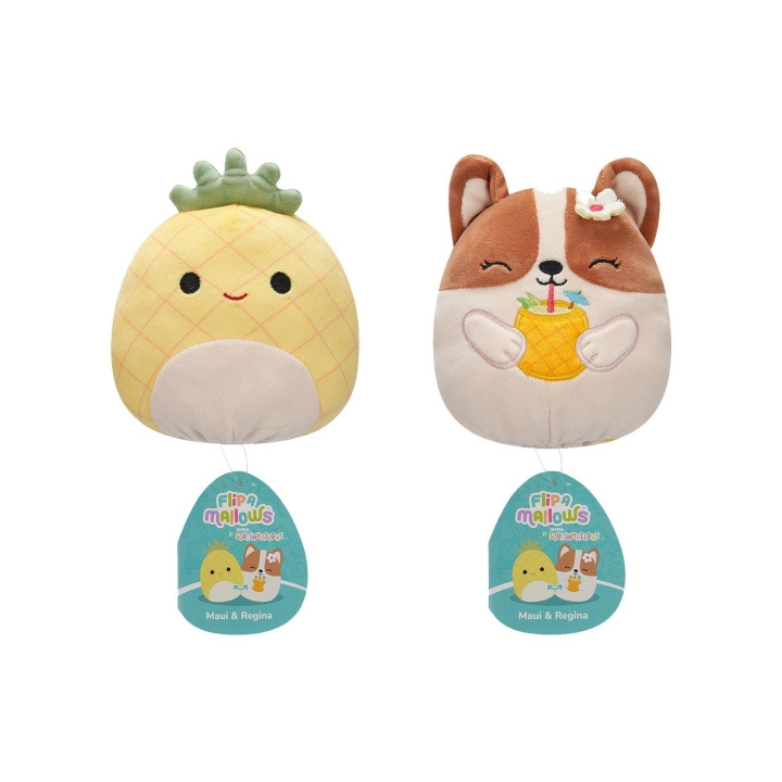 Squishmallows 13 cm Plys P22 Flip A Mallows - Maui og Regina i gruppen LEGETØJ, BØRN & BABY / Babyleg (0-3 år) / Tøjdyr hos TP E-commerce Nordic AB (D15355)