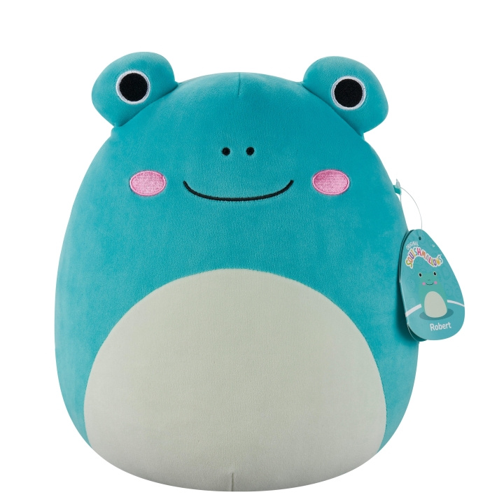 Squishmallows 30 cm plys P22 - Robert Frø i gruppen LEGETØJ, BØRN & BABY / Babyleg (0-3 år) / Tøjdyr hos TP E-commerce Nordic AB (D15367)