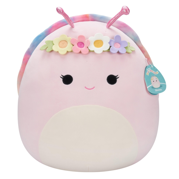 Squishmallows 40 cm plys P22 - Silvina Snegl i gruppen LEGETØJ, BØRN & BABY / Babyleg (0-3 år) / Tøjdyr hos TP E-commerce Nordic AB (D15369)